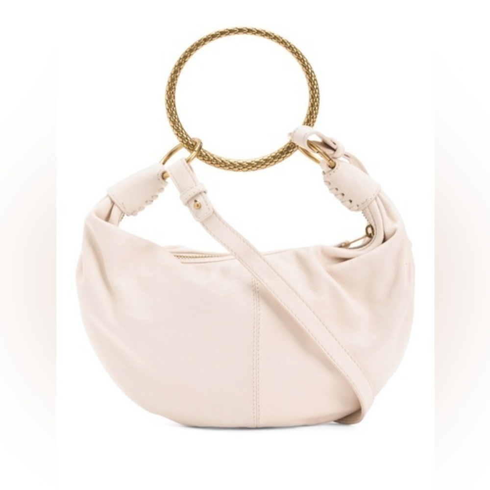 Leather Hobo Bracelet Bag